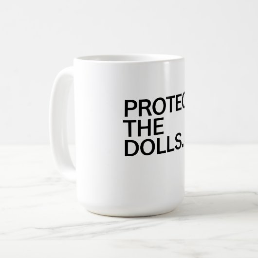 Mug Protéger Les Poupées (Devant gauche)