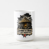 Mug Protéger l'esprit comme une maison bien recouverte (Centre)