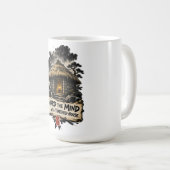 Mug Protéger l'esprit comme une maison bien recouverte (Devant droit)
