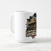 Mug Protéger l'esprit comme une maison bien recouverte (Devant gauche)