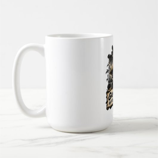 Mug Protéger l'esprit comme une maison bien recouverte (Gauche)