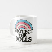 Mug Protéger l'illustration de l'indicateur Dolls Tran (Devant gauche)