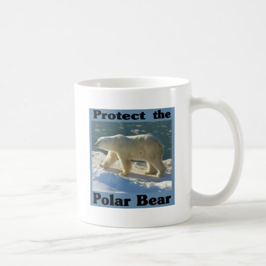 Mug Protéger l'ours polaire (Droite)
