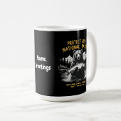 Mug Protéger Nos Parcs Nationaux Défendre Les Parcs Do (Devant droit)