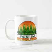 Mug Protéger nos parcs nationaux Soutien (Gauche)