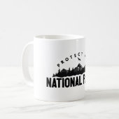 Mug Protéger nos parcs nationaux Soutien (Devant gauche)