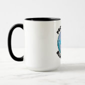 Mug Protégez notre belle Marbre Bleu (Gauche)