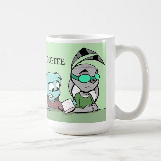 Mug Protégez votre café (Droite)