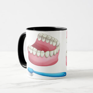 Mug Prothèses dentaires complètes et soins dentaires a
