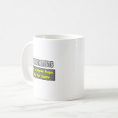 Mug Prothésistes .. Plus intelligent (Devant gauche)