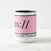 Mug protocole de transfert hypertexte sécurisé https (Centre)