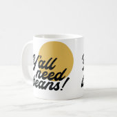 Mug Protocole d'interdiction de type rétro 'Y'all Need (Devant gauche)