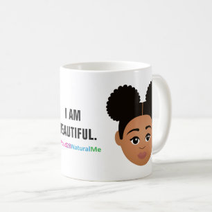 Mug #Proud2BNaturalMe Complexion "JE SUIS BEAU"