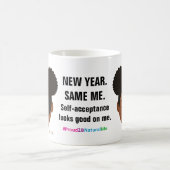 Mug #Proud2BNaturalMe "Nouvel An. Même Moi." (Centre)