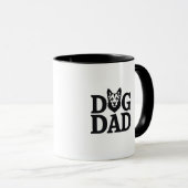 Mug Proud Dog Dad Apparel & Accessories (Devant droit)