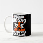 Mug Proud Nonno Of A Leukemia Warrior Grandpa Aware (Gauche)