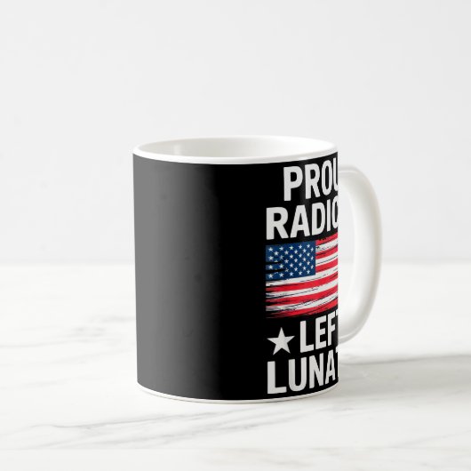 Mug Proud Radical Left Lunatic For Litical Enthusiasts (Devant droit)