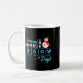 Mug Proud Suprter Of Snow Days Chemistry Teacher Chris (Gauche)