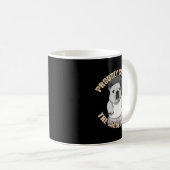 Mug Proudly Serving The Bble Army Funny Meme Dog (Devant droit)