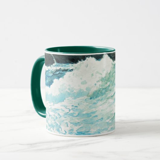 Mug Prouts Neck, tableau d'art de Winslow Homer,   (Devant gauche)