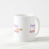 Mug Prouvez-leur que le message en gras et déterminé e (Devant droit)