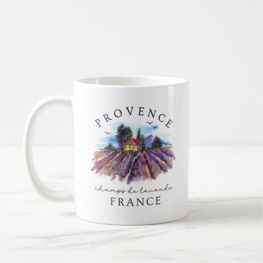 Mug Provence France – Lavender Fields (Gauche)
