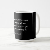 Mug Proverbe chinois (Devant droit)