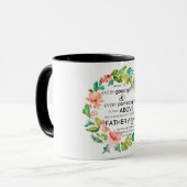 Mug Proverbe de la Bible chrétienne (Devant gauche)