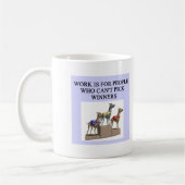 Mug proverbe d'emballage de chien (Gauche)