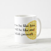 Mug Proverbe Yiddish (Devant droit)