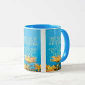 Mug Proverbes 1:7 KJV Bible Écriture Pic Deux Tons (Devant droit)