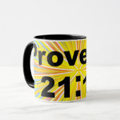 Mug Proverbes 21:19 (Devant gauche)