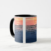 Mug Proverbes 24:16 KJV Bible Écriture Pic Deux Tons (Devant gauche)