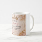 Mug Proverbes 31 Inspirants Forts & Dignes (Devant droit)