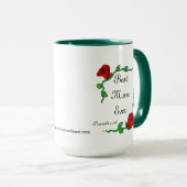 Mug Proverbes 31 Meilleure maman Jour des mères (Devant droit)