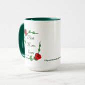 Mug Proverbes 31 Meilleure maman Jour des mères (Devant gauche)