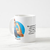 Mug Proverbes 31 ROSIE RIVETER Personnalisé (Devant gauche)