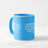 Mug Proverbes 3:27 KJV Bible Écriture à deux tons (Devant gauche)