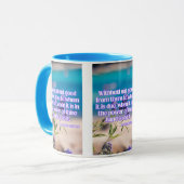 Mug Proverbes 3:27 KJV Bible Écriture Pic Deux Tons (Devant gauche)