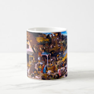 Mug Proverbes du Pays-Bas, Pieter Bruegel l'Ancien