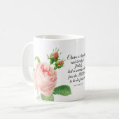 Mug Proverbes floraux 31:30 (Devant gauche)