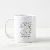 Mug Proverbs 3:5-6 Trust in the Lord (Gauche)