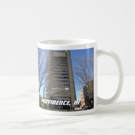 Mug Providence, Île de Rhode - bâtiment de colline (Droite)