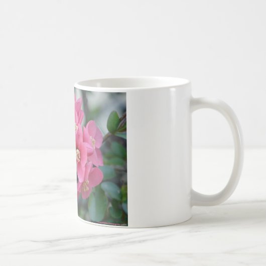 Mug Province à fleurs rose du printemps (Droite)