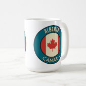 Mug Province d'Alberta Canada (Devant droit)