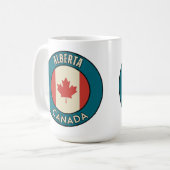 Mug Province d'Alberta Canada (Devant gauche)