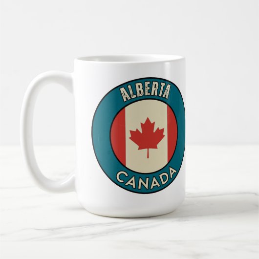 Mug Province d'Alberta Canada (Gauche)