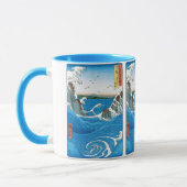 Mug Province d'Awa, Naruto Whirlpools par Ando Hiroshi (Gauche)