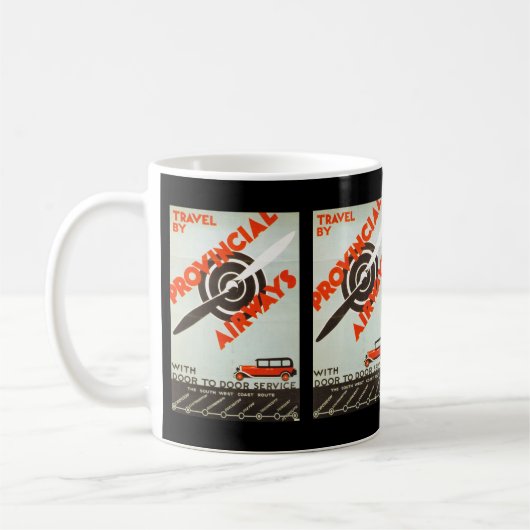 Mug Provincial Airways (Gauche)