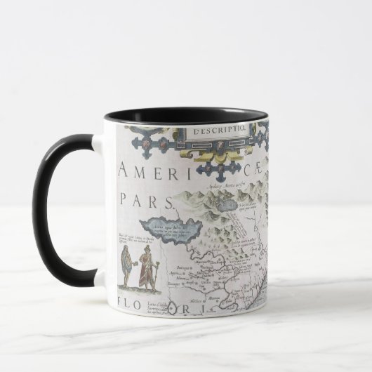 Mug Provinciarum 3 d'article et de Floridae Americae (Gauche)